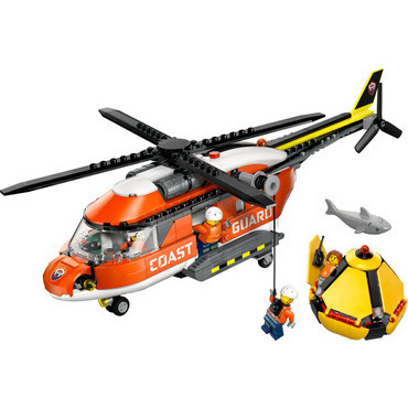 LEGO® City – Helikoptéra pobrežnej hliadky