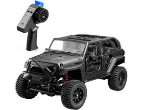 RC JEEP OFF-ROAD Crawler 4×4 s osvetlením – čierny