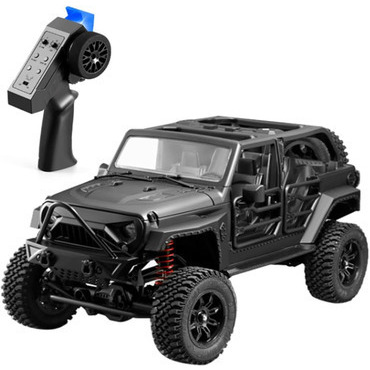 RC JEEP OFF-ROAD Crawler 4×4 s osvetlením – čierny