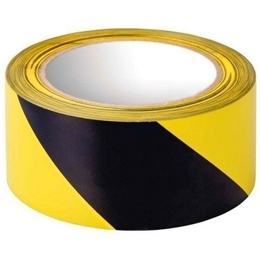 Páska výstražná color Expert žltočierna 60 mm (33 m)