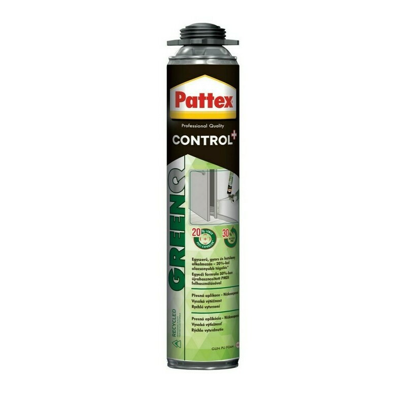E-shop Pena montážna Pattex GreenQ 750 ml pištoľová