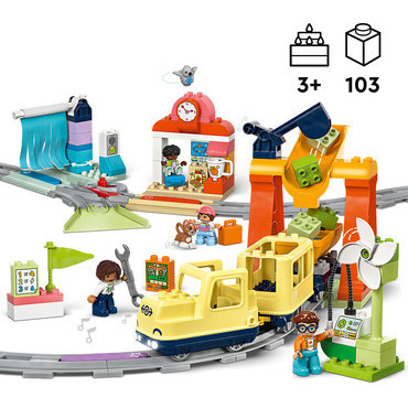 LEGO® DUPLO® – Veľký interaktívny komunitný vláčik