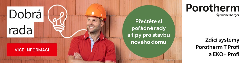 Zdicí systémy Porotherm T Profi a EKO+ Profi