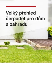 Porovnání čerpadel pro dům a zahradu