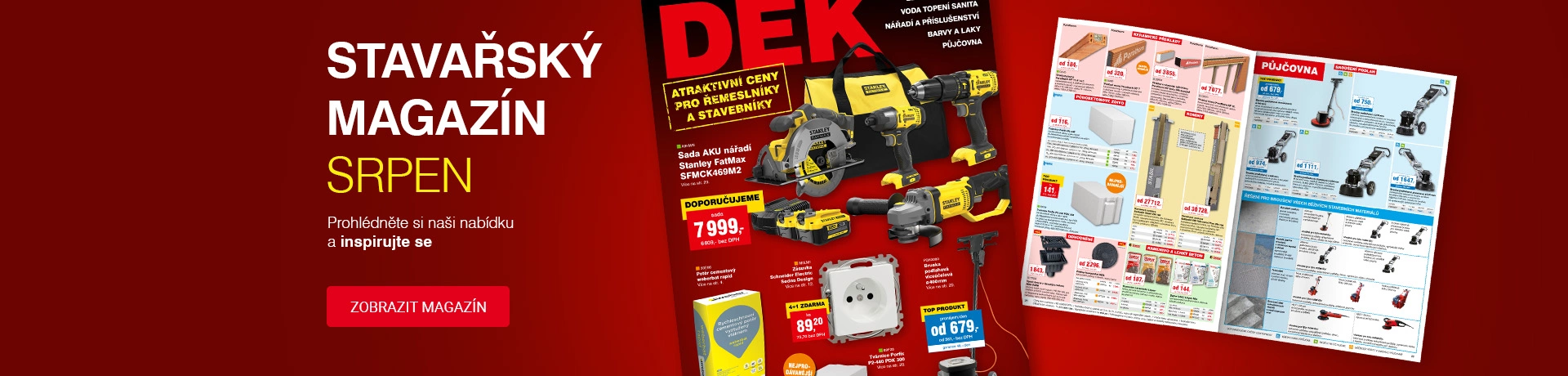 Srpnový stavařský magazín
