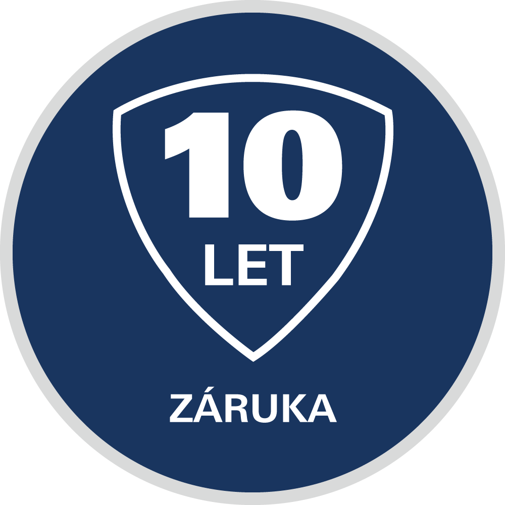 10 let záruka