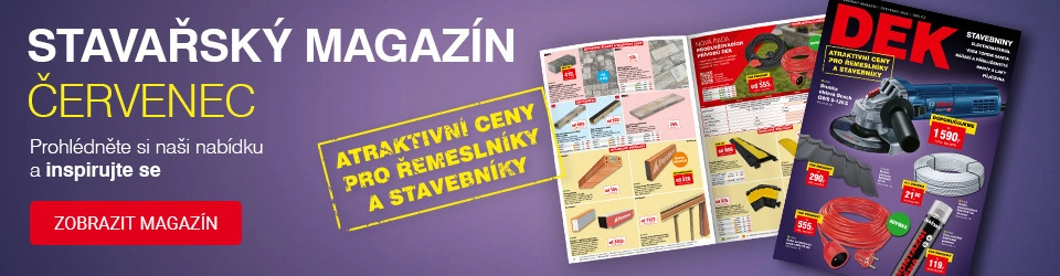Červencový stavařský magazín