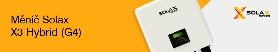 Střídače SOLAX X3-Hybrid 4. generace