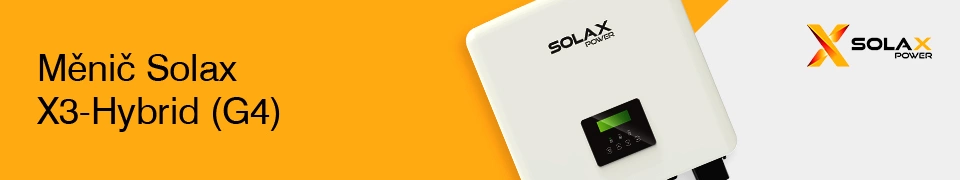 Střídače SOLAX X3-Hybrid 4. generace