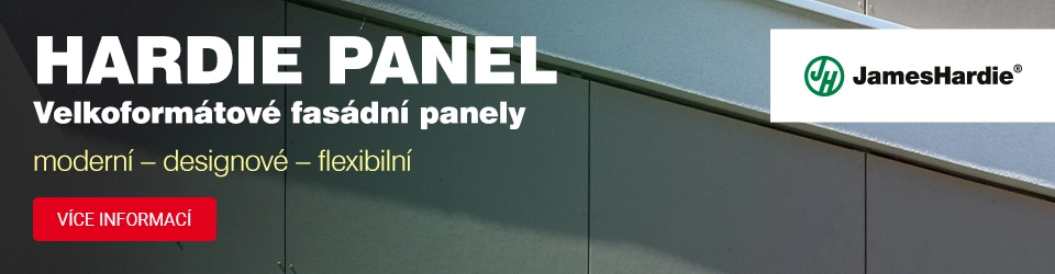 Fasádní panely HARDIE PANEL