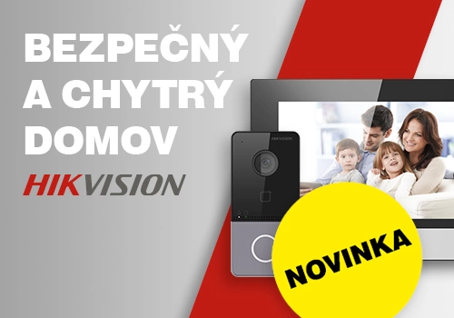 Chraňte svůj domov s videotelefony Hikvision