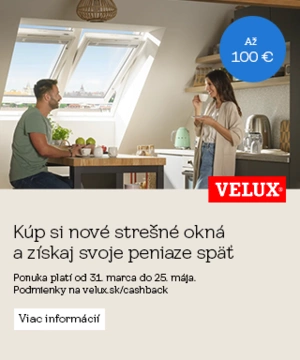 Kúpte nové strešné okná a získajte časť svojich peňazí späť