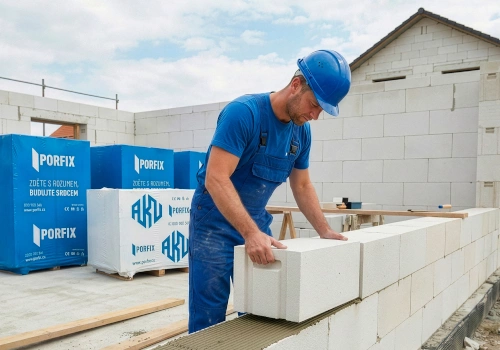 PORFIX komplexní pórobetonový zdicí systém
