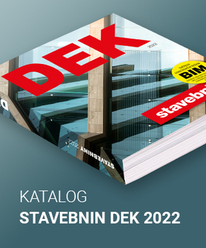 Katalog stavebnin DEK 2022