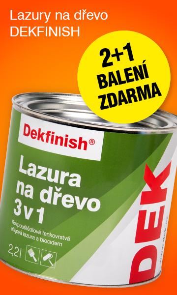 Lazura na dřevo DEKFINISH