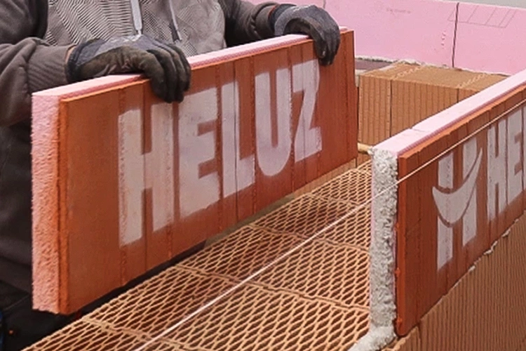 Rychlé a jednoduché řešení věnců s tvarovkou Heluz Rapid