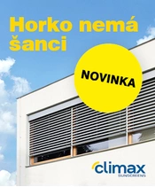 Stínicí technika CLIMAX pro vaše okna