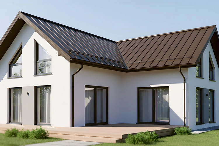 Moderní plechová střecha: elegantní vzhled, nízká hmotnost a rychlá montáž