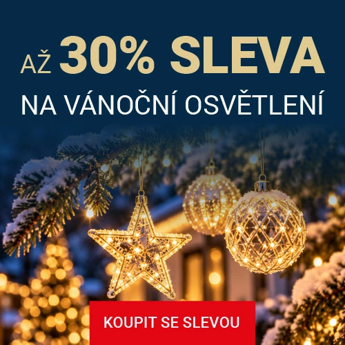 30% sleva na Vánoční osvětlení