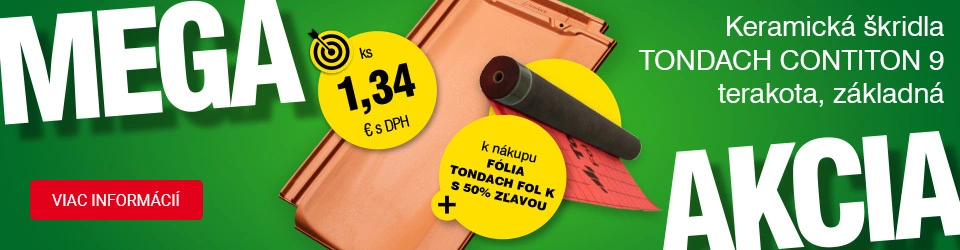 MEGA AKCIE Tondach