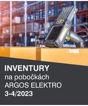 Inventury na pobočkách ARGOS ELEKTRO 3-4/2023