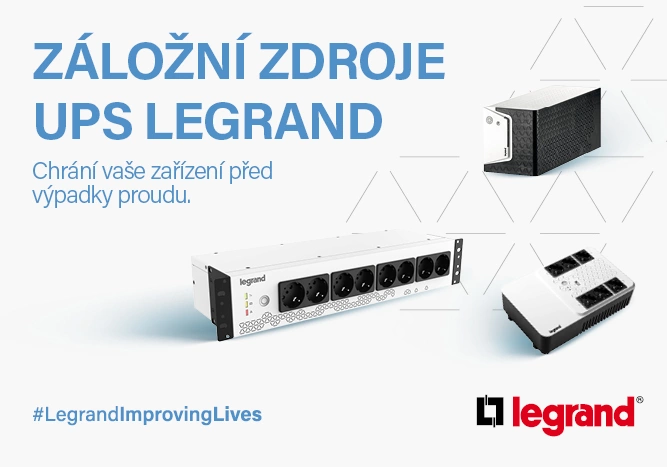Nově nabízíme kompletní sortiment UPS Legrand