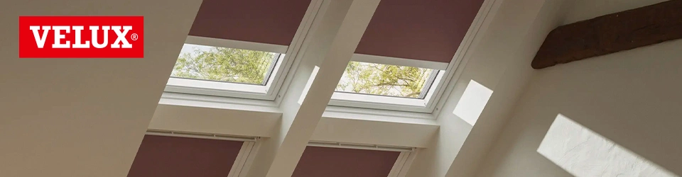 Interiérová roleta s 50 % zľavou k vybraným oknám VELUX
