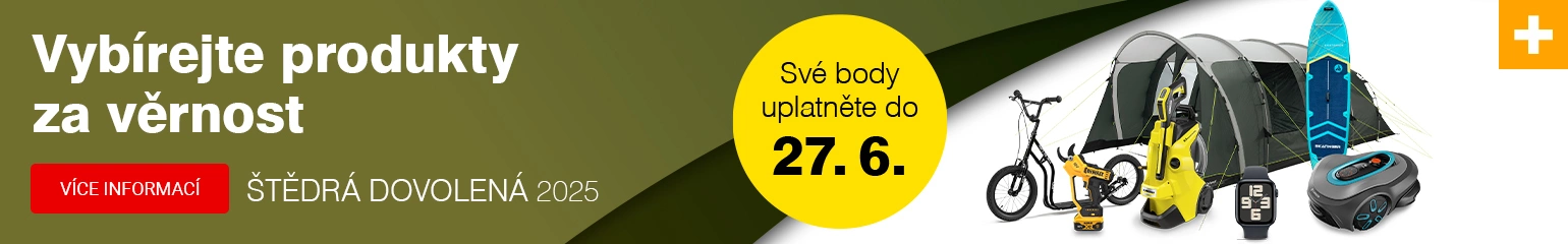 Věrnostní program ŠTĚDRÁ DOVOLENÁ 2025