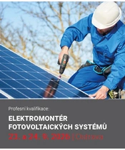 ŠKOLENÍ | Elektromontér FV systémů 09/2026