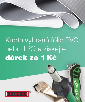 K vybraným PVC a TPO fóliím dárek za 1 Kč