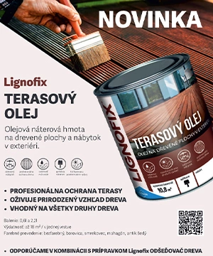 Lignofix - Terasový olej