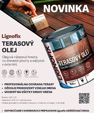 Lignofix TERASOVÝ OLEJ