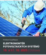 ŠKOLENÍ | Elektromontér FV systémů 10/2025