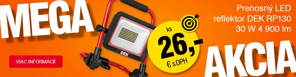 MEGA AKCIE - reflektor DEK