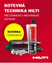 Kotevná technika HILTI v Stavebninách DEK