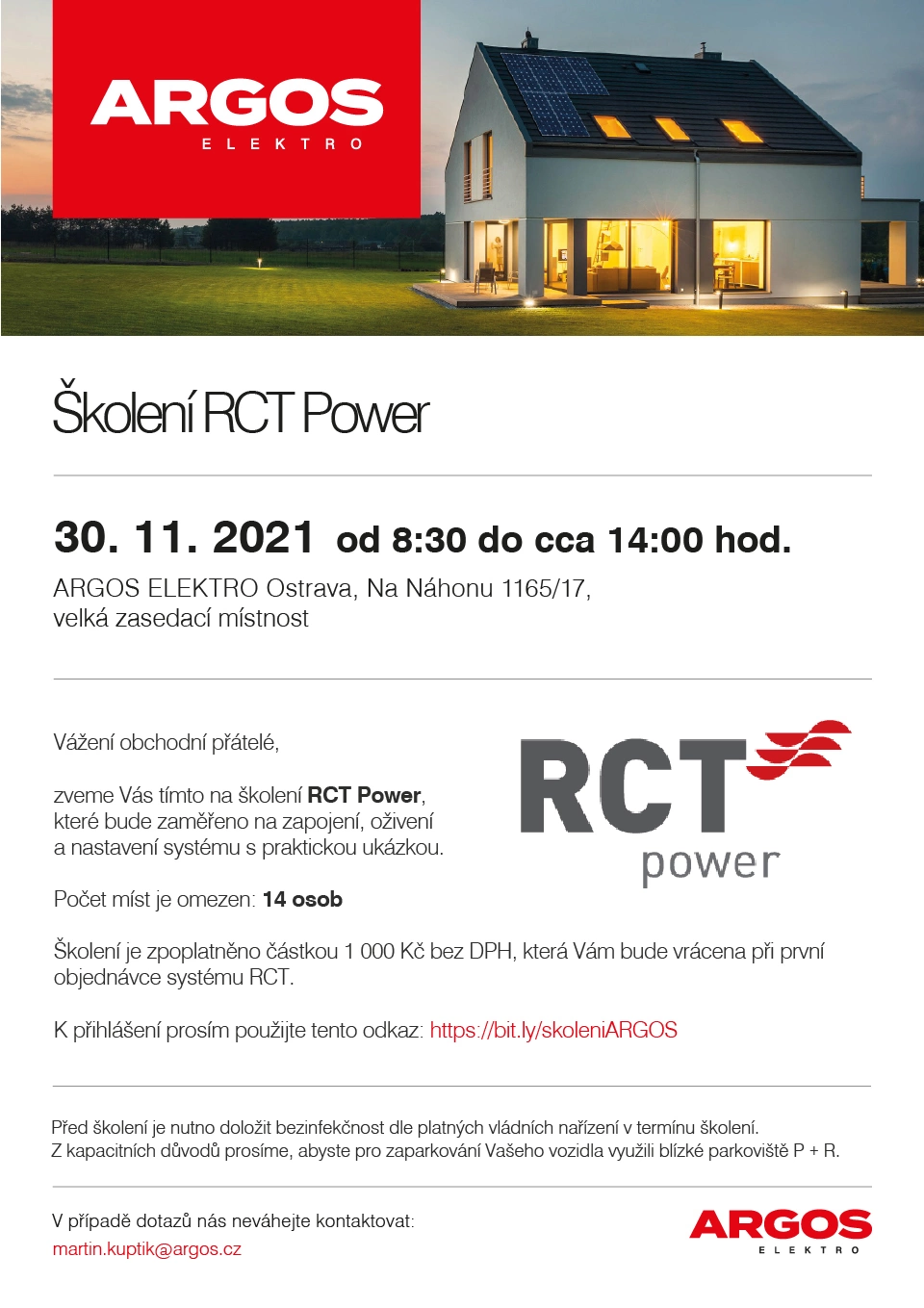 Školení RCT Power 30. 11. OSTRAVA