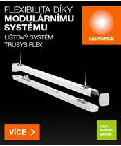 LEDVANCE | Flexibilita díky modulárnímu systému - lištový systém Trusys Flex pro vaše projekty