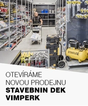 Nová prodejna Stavebnin DEK Vimperk