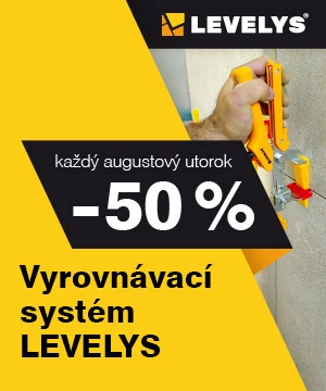 Vyrovnávací systém LEVELYS za polovičnú cenu