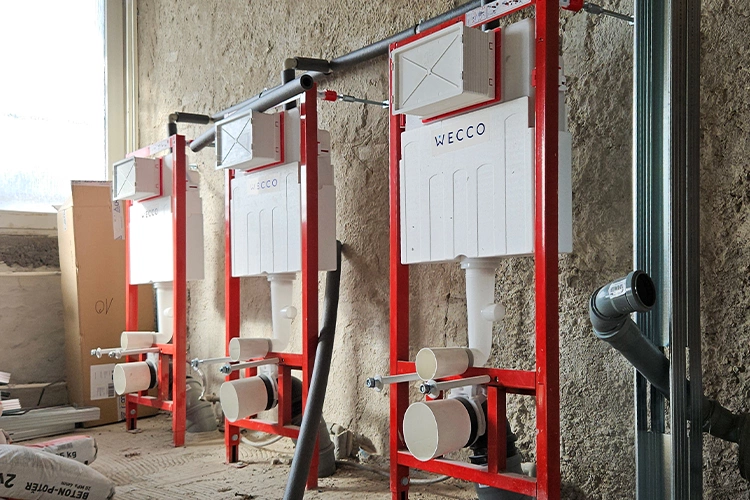 Na Kotli budou sloužit předstěnové moduly WECCO