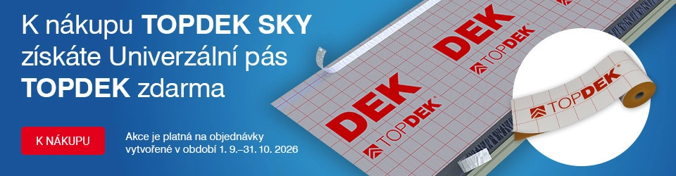Univerzální pás TOPDEK zdarma