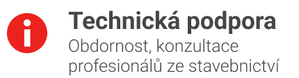 Stavebniny DEK - Technická podpora