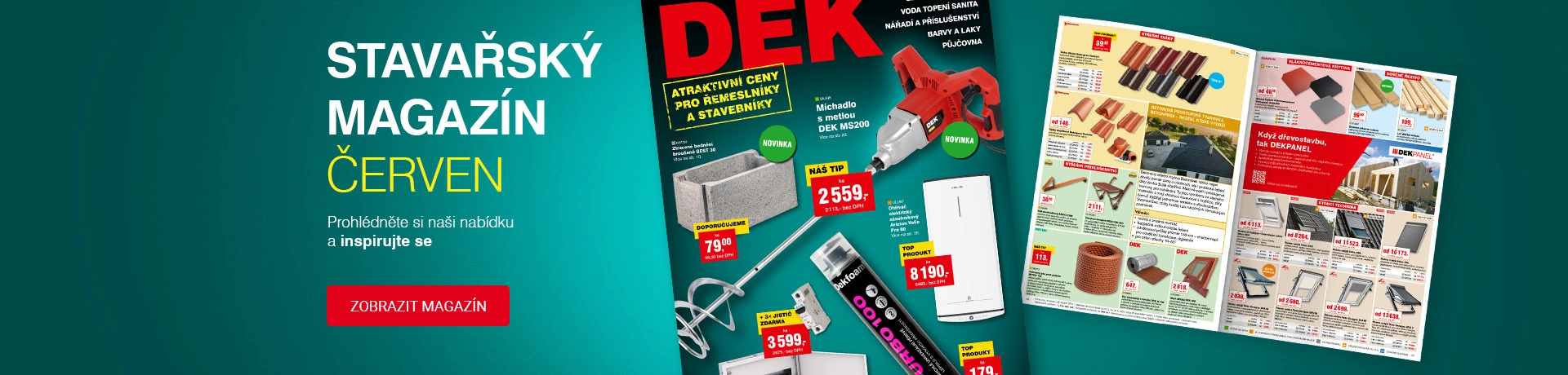 Červnový stavařský magazín