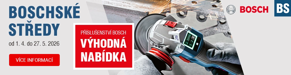 BOSCHské středy jsou zpět