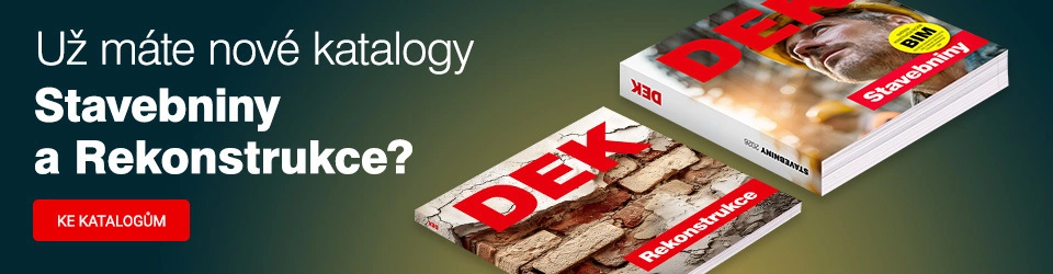 Katalog Stavebnin DEK a Rekonstrukce