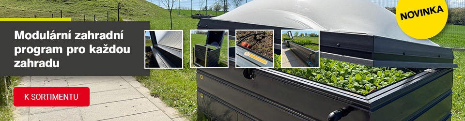 Vyvýšené záhony a pařeniště KAROTEN