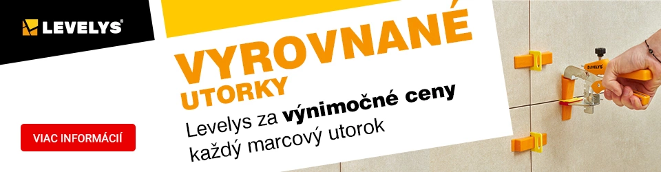 Vyrovnávací systém LEVELYS za výnimočné ceny