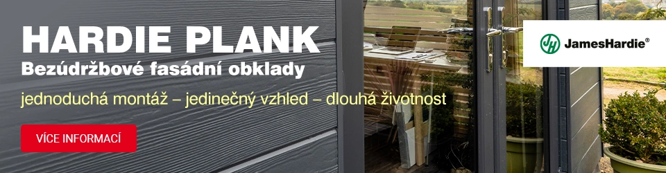 Fasádní obklady HARDIE PLANK