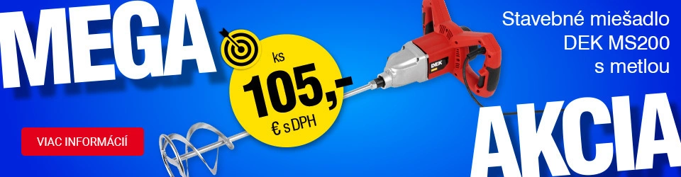 MEGA AKCIE Miešadlo