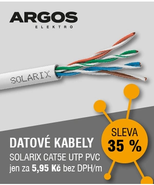 SOLARIX | Datové kabely se slevou 35 %
